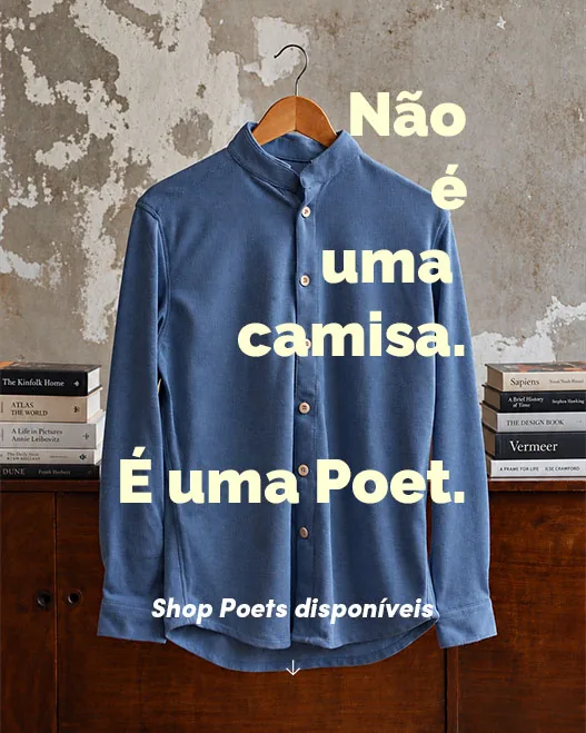 Poet — Não é uma camisa, é uma Poet